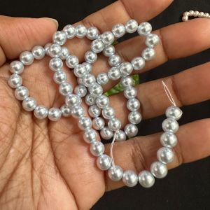 Swarovski Replica Pearls (Good Shine),Pastel Blue, 6mm