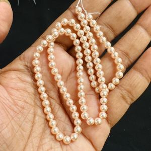 Swarovski Replica Pearls (Good Shine),Peach, 3mm
