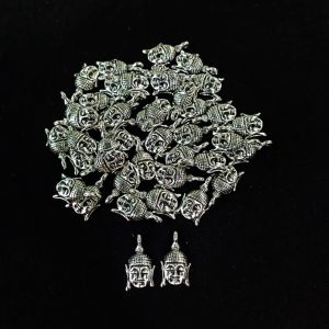 Antique Silver Charms ,Buddha, Pack Of 25 Grams