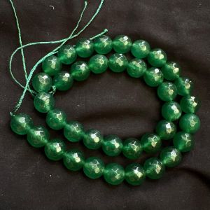 Agate Beads,10mm round,Dark Green