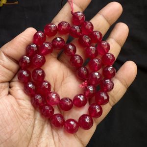 Agate Beads,10mm round,Ruby
