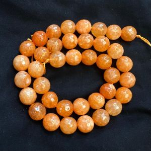 Agate Beads,10mm round,Orange