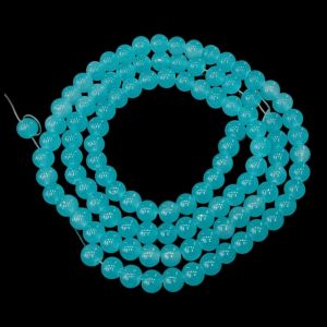 8mm, Glass Beads, Round, Spring Green