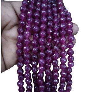 Agate Beads, Round, 8mm,Dark Voilet