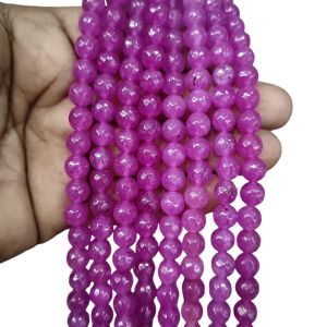 Agate Beads, Round, 8mm,Voilet