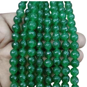 Agate Beads, Round, 8mm,Green