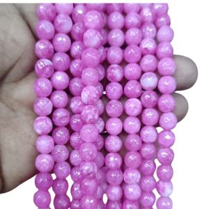 Agate Beads, Round, 8mm,Light Purple