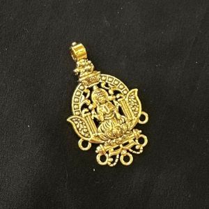 Antique Gold Metal Pendant,Divine