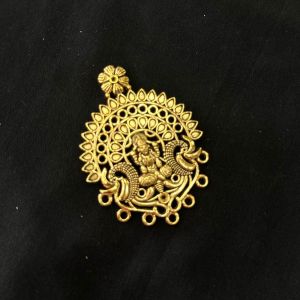 Antique Gold Metal Pendant,Divine