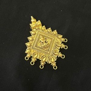 Antique Gold Metal Pendant,Divine