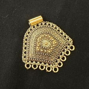 Antique Gold Metal Pendant