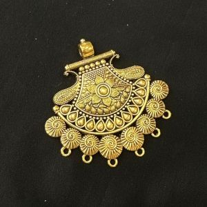 Antique Gold Metal Pendant