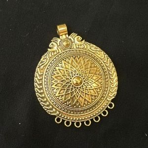 Antique Gold Metal Pendant