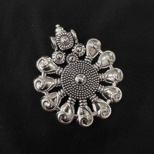 Antique Silver Metal Pendant 