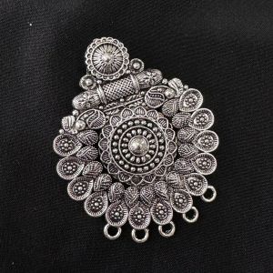 Antique Silver Metal Pendant 