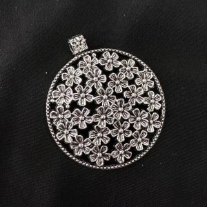 Antique Silver Metal Pendant 