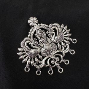 Antique Silver Metal Pendant,Divine