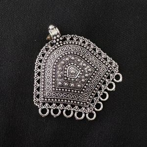Antique Silver Metal Pendant 