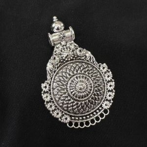Antique Silver Metal Pendant 