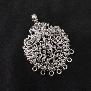 Antique Silver Metal Pendant 
