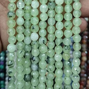 Agate Beads, Round, 6mm,Double Shade,Sea Green