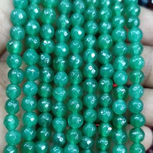 Agate Beads, Round, 6mm,Sea Green