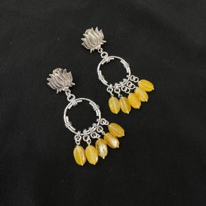 Fashion Earrings,Yellow