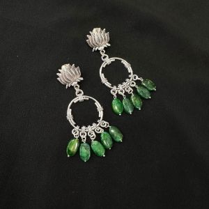 Fashion Earrings,Green