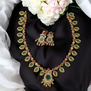 Kerala Style Matt finish necklace