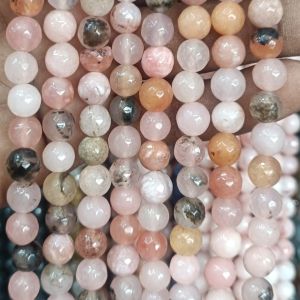Agate Beads, Round, 8mm,Double color,Multicolor