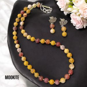 Gemstone Neklace , Mookite