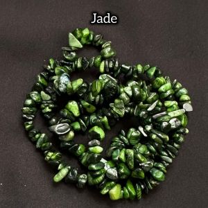 Natural Gemstone Chip Beads,Jade