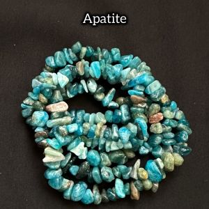 Natural Gemstone Chip Beads,Apatite
