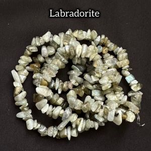 Natural Gemstone Chip Beads,Labradorite