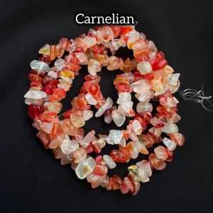 Natural Gemstone Chip Beads,Carnelian