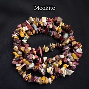 Natural Gemstone Chip Beads,Mookite