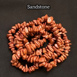 Natural Gemstone Chip Beads,Sandstone