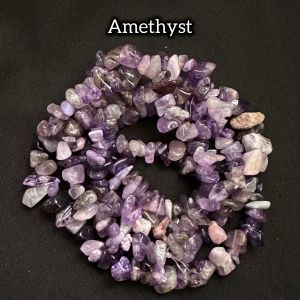Natural Gemstone Chip Beads,Amethyst