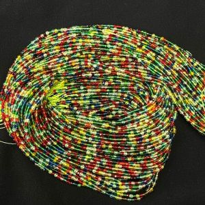 Hydro Beads, 2mm, Multicolor, 16 inches : Pack Of 5 Strings