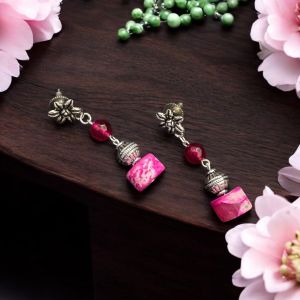 Fashion Earrings,Pink