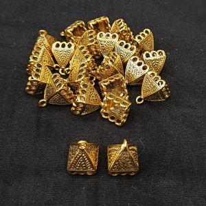 Oxidised Gold Jhumka Frame,Pack of 5 pairs