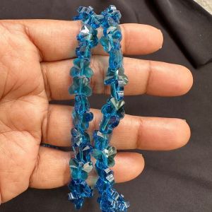 Crystals, Butterfly shape,Blue,Pack of 20 pieces 