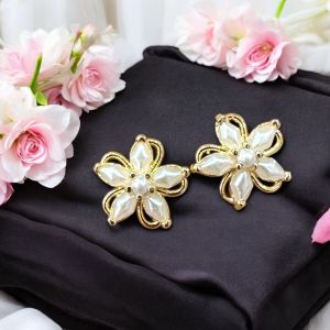 Imitation Pearl Studs