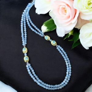 Agate with Japanese Beads Necklace
