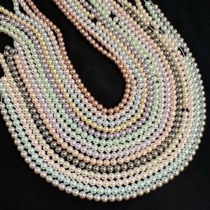 Swarovski Replica Pearls (Good Shine),Assorted, 10mm,Pack of 14