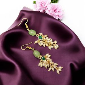 Jadau earrings