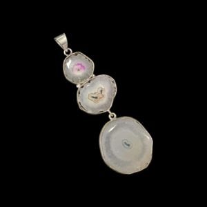 Gemstone Pendant,Pink