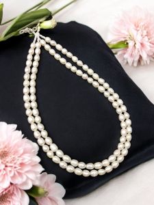 2 Layer Fresh water Pearl necklace 