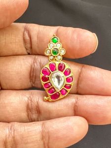 High quality Jadau Pendant, Mango