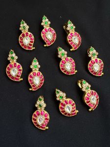 High quality Jadau Pendant, Mango